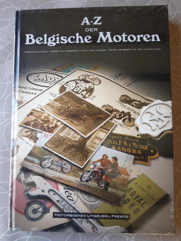 A-Z der Belgische motoren, Boeken, Motoren, Nieuw, Algemeen, Ophalen of Verzenden