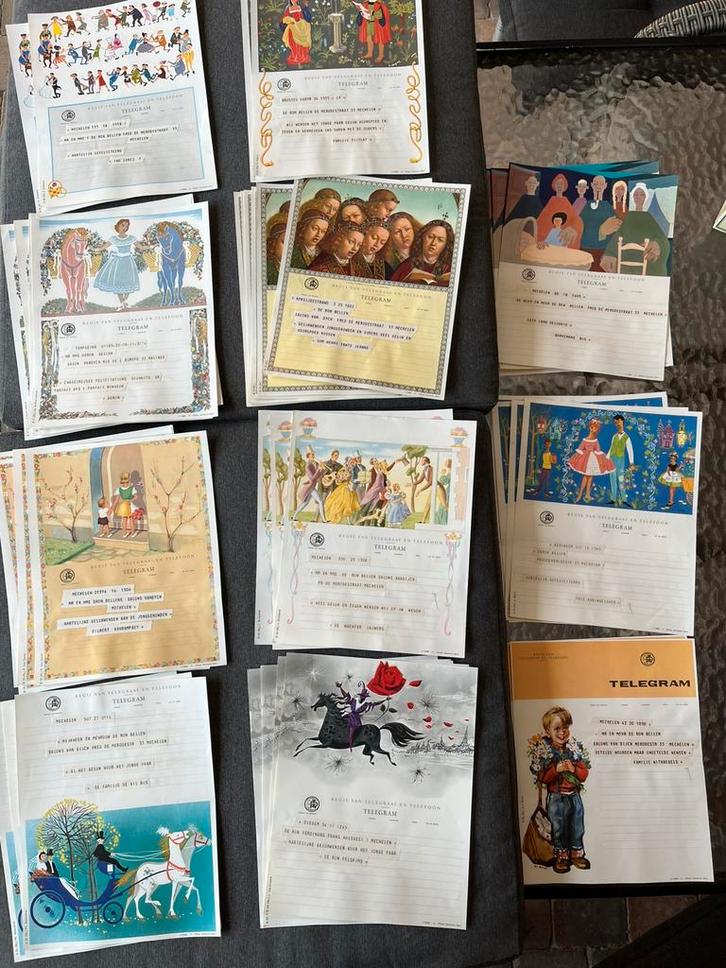 43 Telegrams uit 1963, Verzamelen, Overige Verzamelen, Zo goed als nieuw, Ophalen of Verzenden