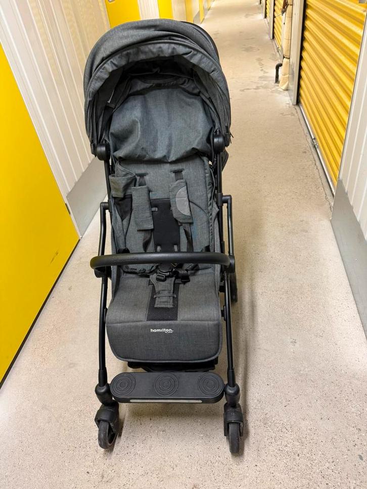 Hamilton buggy / kinderwagen – grijs, Enfants & Bébés, Buggys, Ombrelle, Enlèvement