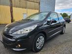 Peugeot 207 1.4 benzine klaar om onmiddellijk geregistreerd, Stof, Zwart, Grijs, Particulier