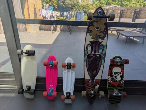 Skateboards in verschillende stijlen, Sport en Fitness, Skateboarden, Zo goed als nieuw, Longboard, Ophalen of Verzenden