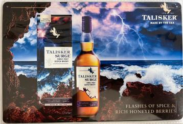 Reclamebord vintage Talisker whiskey - mancave poolhouse new beschikbaar voor biedingen