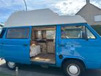 volkswagen T3 camper, Auto's, Voorwielaandrijving, Stof, Beige, Blauw