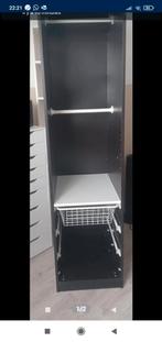 Armoire Ikea pax avec 3 panier, 2 portes ceintres 50x58x200c, Comme neuf, Enlèvement ou Envoi