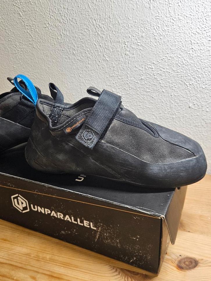 Klimschoenen Unparallel Regulus grey/black maat 44,5 EU, Sport en Fitness, Klimsport, Zo goed als nieuw, Klimsportschoenen, Ophalen of Verzenden