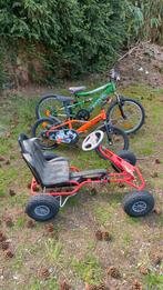Kinder fietsen en co cart, Ophalen