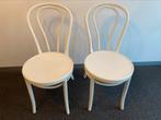 2 witte vintage Ikea thonet stoelen, Comme neuf, Enlèvement