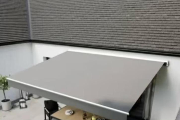 zonneluifel 3 x 2,5 gemotoriseerd JACKSON, Tuin en Terras, Zonneschermen, Elektrisch, Ophalen