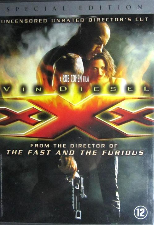 DVD ACTIE- XXX (VIN DIESEL), Cd's en Dvd's, Dvd's | Actie, Zo goed als nieuw, Actiethriller, Alle leeftijden, Ophalen of Verzenden