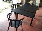 Eettafel en 4 stoelen, Ophalen, Gebruikt