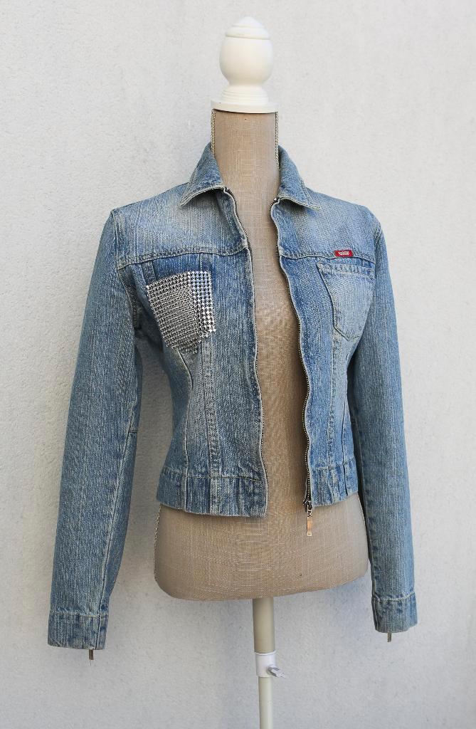 Mooi spijkerjack maat S, Kleding | Dames, Jassen | Zomer, Nieuw, Maat 36 (S), Ophalen of Verzenden