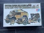 Tamiya British 25pdr gun & quad tractor 1/35, Ophalen, 1:32 tot 1:50, Overige typen, Zo goed als nieuw