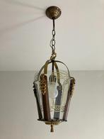 Hanglamp, Gebruikt, Ophalen of Verzenden, 50 tot 75 cm, Glas