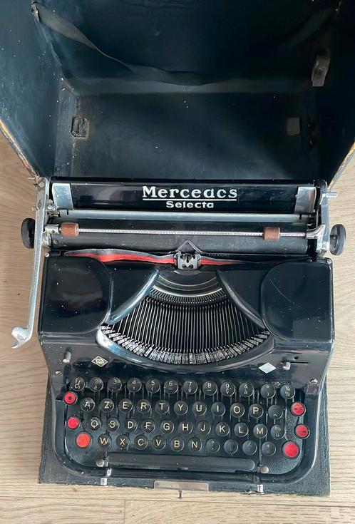 Mercedes Selecta typemachine, Antiek en Kunst, Antiek | Kantoor en Zakelijk, Ophalen
