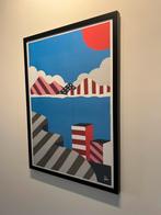 Parra Print Citylandscape 1987 ingelijst, Antiek en Kunst, Kunst | Schilderijen | Modern, Ophalen