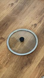Glazen pan deksel van 28cm, Huis en Inrichting, Keuken | Potten en Pannen, Ophalen, Zo goed als nieuw, Glas, Koekenpan of Braadpan