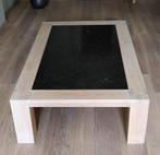 salontafel in lichte eik, Huis en Inrichting, Tafels | Salontafels, Ophalen, Gebruikt, 100 tot 150 cm, 50 tot 100 cm