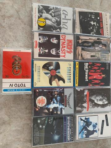 11 retro cassette bandjes beschikbaar voor biedingen