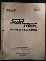 STAR TREK THE NEXT GENERATION MANUAL, Verzamelen, Automaten | Flipperkasten, Ophalen of Verzenden, Williams, Zo goed als nieuw