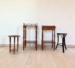 Set van 4 vintage bijzettafeltjes, Antiek en Kunst, Ophalen