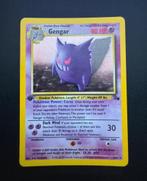 1st ed. Gengar - Fossil, Hobby en Vrije tijd, Verzamelkaartspellen | Pokémon, Ophalen of Verzenden, Gebruikt, Losse kaart
