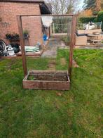 Tuinscherm windscherm met bloembak, Tuin en Terras, Ophalen