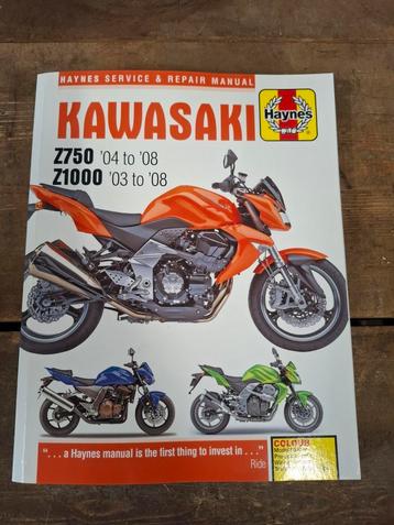 Kawasaki Z750 2004-2008 Z1000 2003-2008 werkplaatshandboek beschikbaar voor biedingen