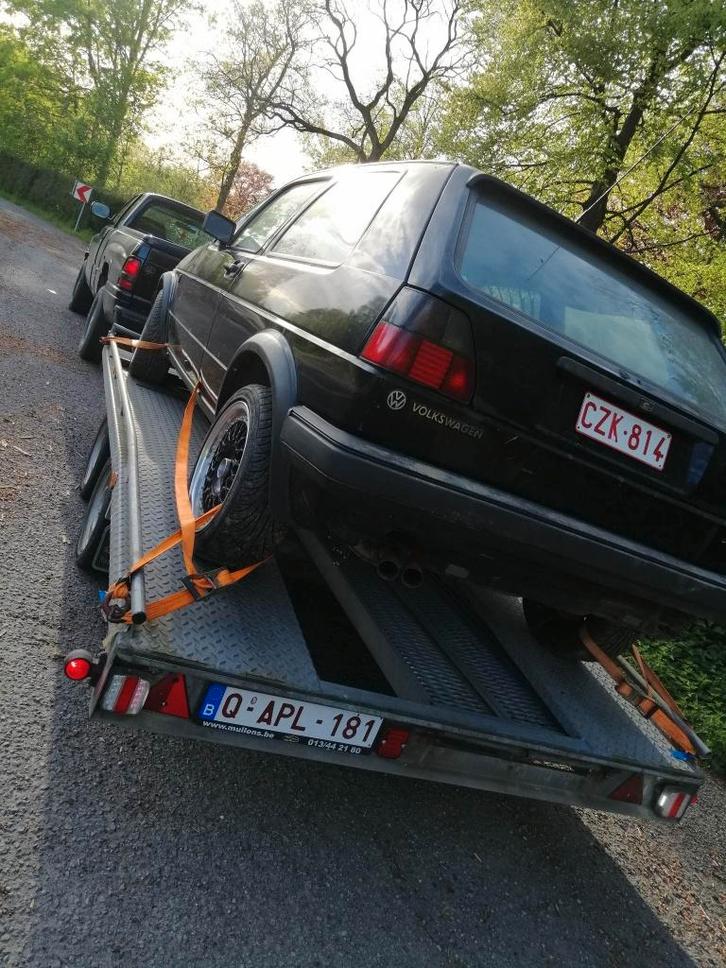 Porte voiture Eduard 2700kg, Autos : Divers, Remorques, Utilisé, Enlèvement