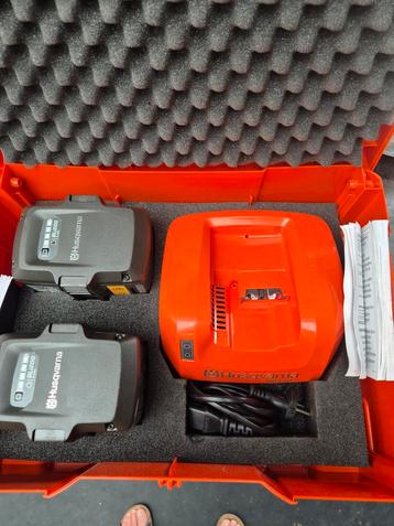 Husqvarna batterij power set  beschikbaar voor biedingen