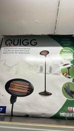 Quigg terrasverwarmer, Tuin en Terras, Terrasverwarmers, Ophalen, Zo goed als nieuw, Elektrisch, Vloer