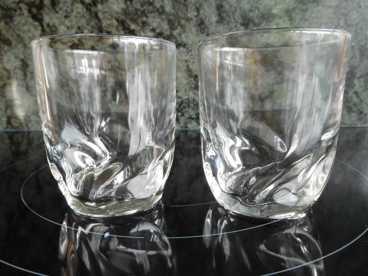 2 Cinzano-glazen, Verzamelen, Glas en Drinkglazen, Zo goed als nieuw, Ophalen of Verzenden