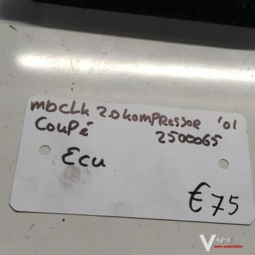 Mercedes CLK Cabrio 2.0 compressor 2000 wagennr 2500065  ECU beschikbaar voor biedingen