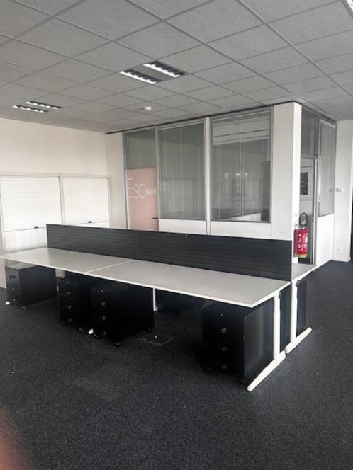 bureautafels - bureaukasten, Huis en Inrichting, Bureaus, Gebruikt, Bureau, Ophalen