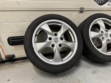 17inch Originele Porsche Breedset Velgen Boxster 911 A merk beschikbaar voor biedingen