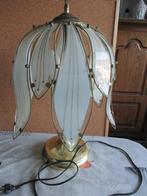 tafellamp glas, Ophalen of Verzenden, Gebruikt, Glas, 50 tot 75 cm