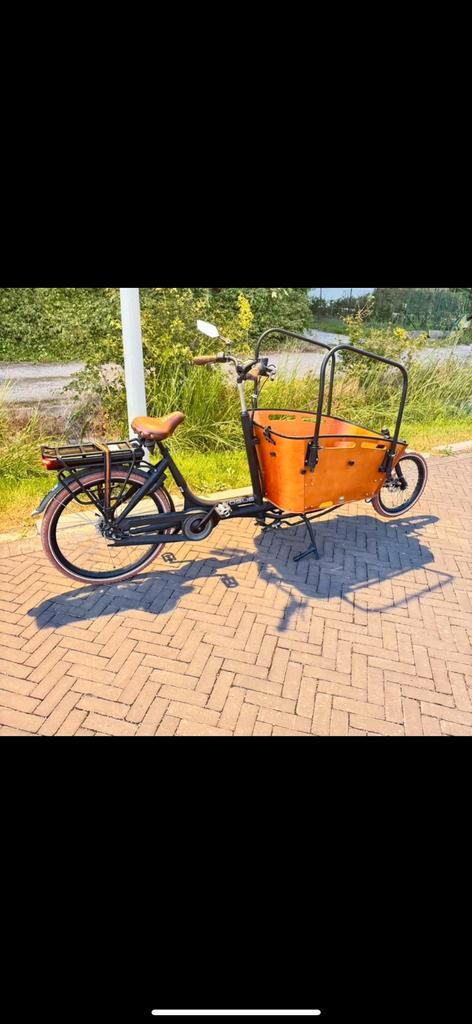 Vogue Carry 2 elektrische bakfiets, Fietsen en Brommers, Fietsen | Bakfietsen, Zo goed als nieuw, Ophalen