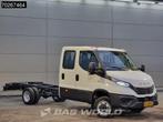 Iveco Daily 35C18 3.0L Dubbel Cabine Chassis 410WB 2025 mode, Auto's, Bestelwagens en Lichte vracht, Stof, Euro 6, 4 cilinders