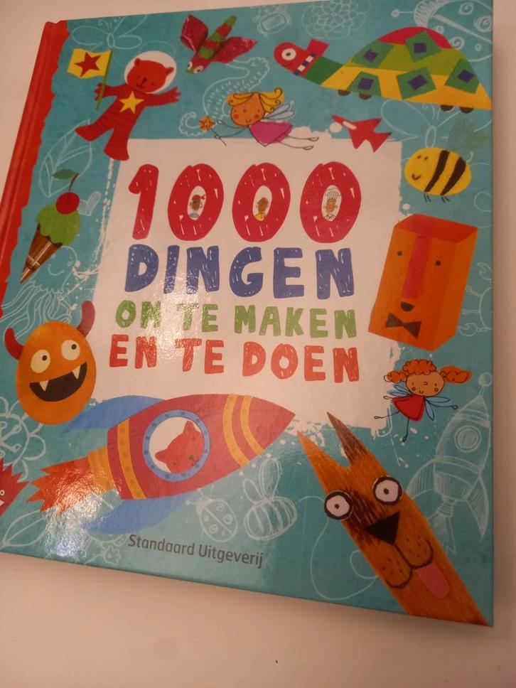 1000 dingen om te maken en te doen, Boeken, Kinderboeken | Baby's en Peuters, Ophalen of Verzenden