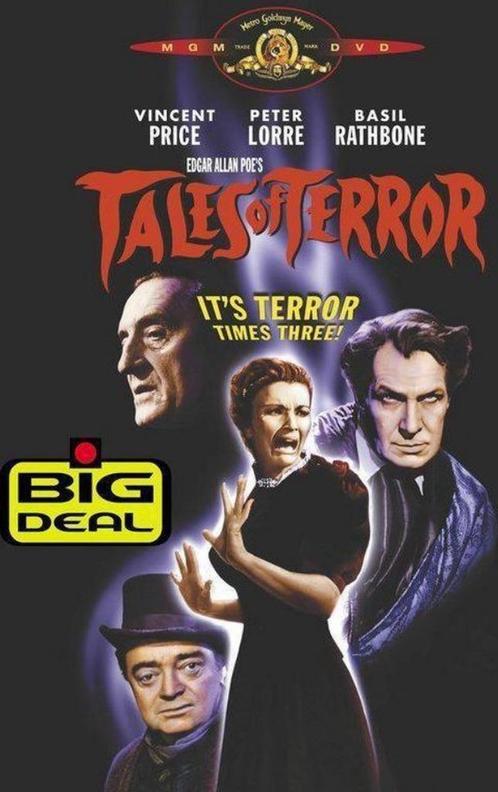 Tales of Terror, Cd's en Dvd's, Dvd's | Klassiekers, Zo goed als nieuw, Horror, 1960 tot 1980, Vanaf 12 jaar, Ophalen of Verzenden