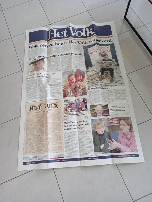 Speciale krant : Het volk, Verzamelen, Tijdschriften, Kranten en Knipsels, Krant, 1980 tot heden, Ophalen of Verzenden