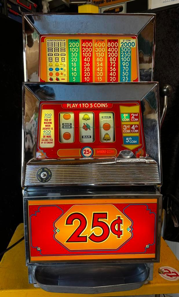Bally Jackpot, Verzamelen, Automaten | Gokkasten en Fruitautomaten, Zo goed als nieuw, Euro, Met sleutels, Ophalen