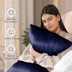 Kussensloop van zijde SNELLE GRATIS LEVERING, Huis en Inrichting, Woonaccessoires | Kussens, Overige kleuren, -, Verzenden, -