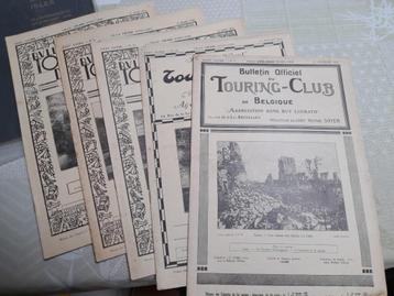 Bulletin officiel du Touring Club , 5 uitgaven 1928 en 192