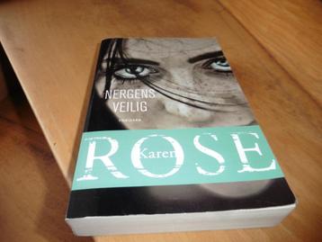 Nergens veilig - Karen Rose beschikbaar voor biedingen