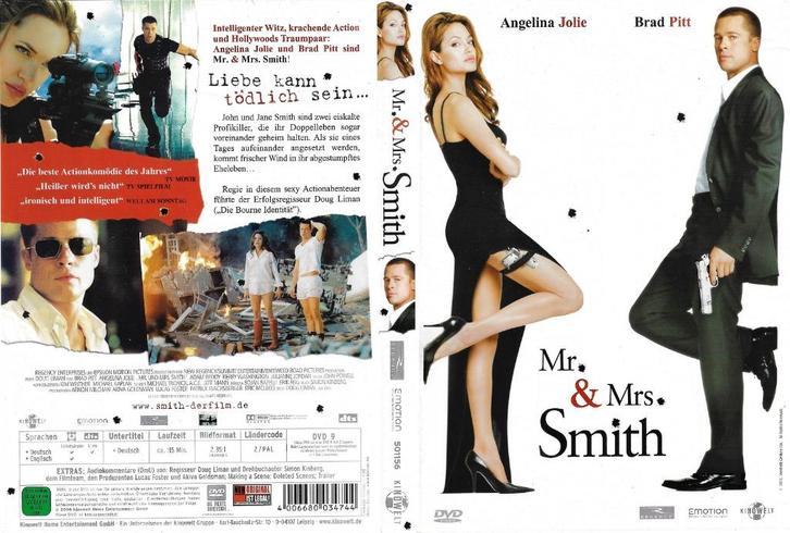 Le DVD Mr. & Mrs. Smith de Doug Liman (en Anglais et en Alle, Cd's en Dvd's, Dvd's | Actie, Nieuw in verpakking, Actie, Vanaf 12 jaar