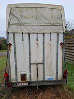 paardenvan, Ophalen, Gebruikt, Hout, 2-paards trailer