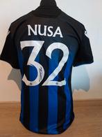 Nusa gesigneerd voetbaltruitje Club Brugge met bewijs, Collections, Articles de Sport & Football, Comme neuf, Enlèvement ou Envoi