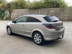OPEL ASTRA GTC 1.4 BENZINE 2009 MET 109000KM*FULL OPTIES*, Auto's, Zwart, 4 cilinders, Leder en Stof, Beige