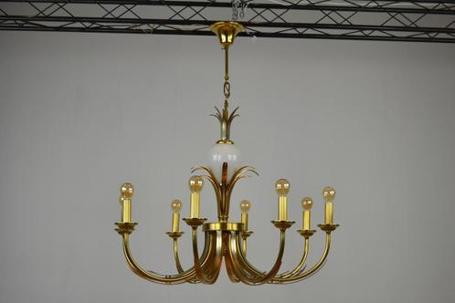 Vintage Design BOULANGER Hanglamp - 1970s, Huis en Inrichting, Lampen | Hanglampen, Gebruikt, 75 cm of meer, Metaal, Overige materialen