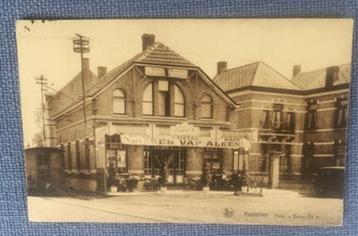 KASTERLEE - Hôtel Bonte Os avec wagon de tramway - Expédié e, Enlèvement ou Envoi, 1920 à 1940, Affranchie, Anvers